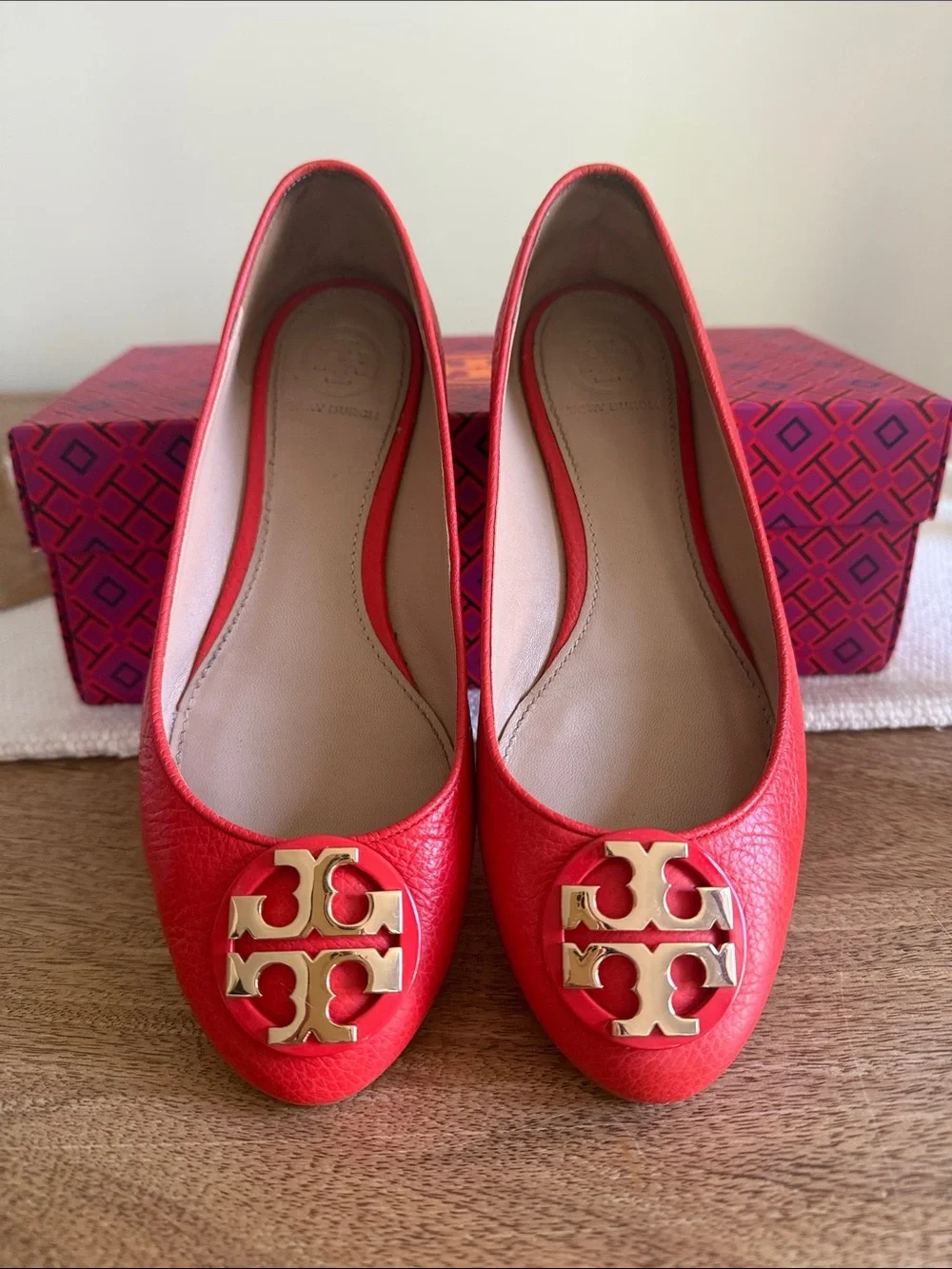 Tory Burch Claire Ballet Flat in Samba
